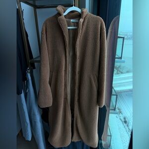 12th Tribe Tan Teddy Jacket S/M